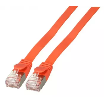 Kabel sieciowy EFB Elektronik K5545RT.1 RJ-45 Cat6a 1 m Czerwony