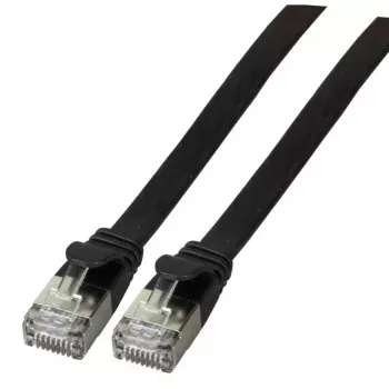 Kabel sieciowy EFB Elektronik K5545SW.1 RJ-45 Cat6a 1 m czarny