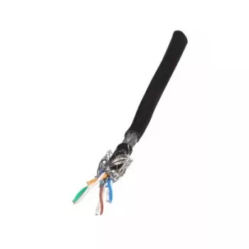 Kabel sieciowy EFB Elektronik MK7104.100B S/FTP Cat7 100 m Czarny