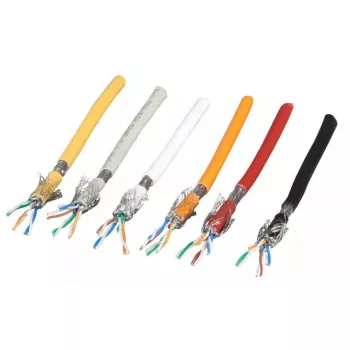 Kabel sieciowy EFB Elektronik MK7104.100GR S/FTP Cat7 100 m zielony