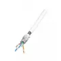 Kabel sieciowy EFB Elektronik MK7104.100W S/FTP Cat7 100 m Biały