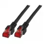 Kabel sieciowy EFB Elektronik K5515.40 Czarny 40 m Cat6 S/FTP