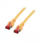 Kabel sieciowy EFB Elektronik K5511.40 Cat6 S/FTP (S-STP) 40 m żółty RJ-45