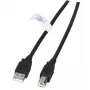 Kabel USB EFB Elektronik K5203.1,8 1.8m USB A USB B Czarny