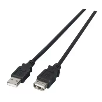 Kabel USB EFB Elektronik K5205.1 1m USB 2.0 Czarny