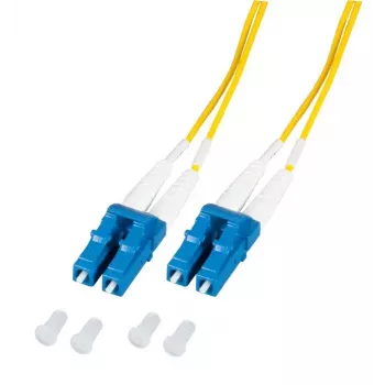 Kabel światłowodowy EFB Elektronik O0350.5-1.2 5 m 2x LC Żółty