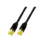 Kabel sieciowy EFB Elektronik K3130.5 RJ-45 Cat6a 5 m Czarny
