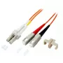 Kabel światłowodowy EFB Elektronik O0320.40 40 m LC SC Pomarańczowy