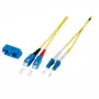 Kabel światłowodowy EFB Elektronik O0360.35 35 m LC SC Żółty