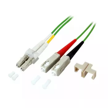 Kabel światłowodowy EFB Elektronik O0323.1OM5 1 m 2x SC 2x LC Zielony