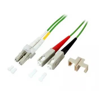 Kabel światłowodowy EFB Elektronik O0323.5OM5 5 m 2x SC 2x LC Zielony