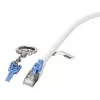 Kabel sieciowy EFB Elektronik K5539WS.5 Cat6a S/FTP (S-STP) RJ-45 — 5 m, pozłacane styki
