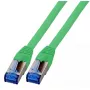 Kabel sieciowy EFB Elektronik K5525FGN.0,15 RJ-45 Kat.6a 0.15 m zielony