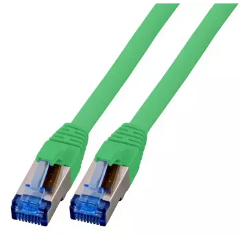 Kabel sieciowy EFB Elektronik K5525FGN.25 RJ-45 Cat6a 25 m zielony