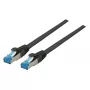 Kabel sieciowy EFB Elektronik K5525FSW.30 RJ-45 Cat6a 30 m Czarny