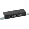 Patch panel EFB Elektronik 37737SW.8 RJ-45 10000 Mbit/s Czarny 1U