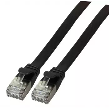 Kabel sieciowy EFB Elektronik K5547SW.0,25 RJ-45 Cat6a 0.25 m Czarny