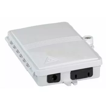 Zewnętrzna ścienna światłowodowa skrzynka rozdzielcza EFB Elektronik FTTH, 2x SC simplex lub LC duplex, IP65