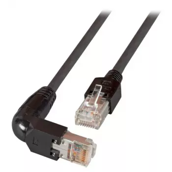 Kabel sieciowy EFB Elektronik K0993.1 RJ-45 Cat5e 1 m Czarny