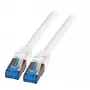 Kabel sieciowy EFB Elektronik K5525FWS.10 RJ-45 Cat6a 10 m Biały