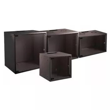 Szafka wisząca EFB Elektronik WGB-1906TS.45 — 6U, maks. obciążenie 80 kg, czarna