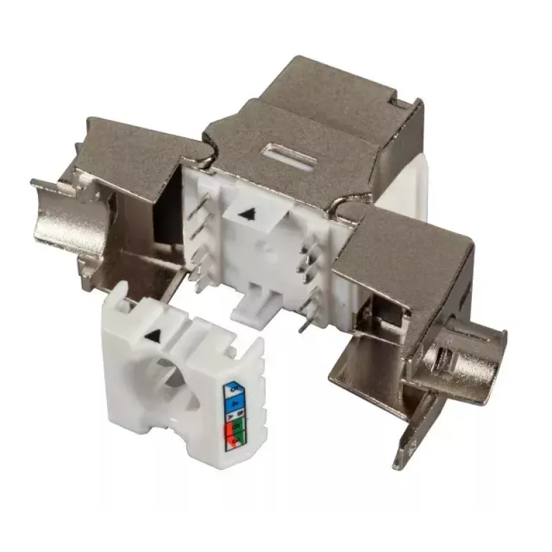 Keystone Module EFB Elektronik E-20092 Płaski Srebrny RJ-45