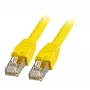 Kabel sieciowy EFB Elektronik K5528GE.2 RJ-45 Cat8.1 2 m Żółty