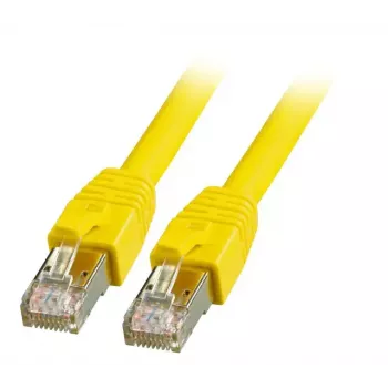 Kabel sieciowy EFB Elektronik K5528GE.5 RJ-45 Kat.8.1 5 m Żółty