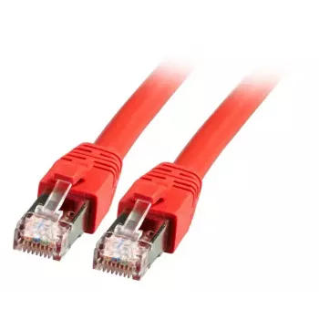 Kabel sieciowy EFB Elektronik K5528RT.5 czerwony 5m Cat8.1 S/FTP