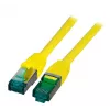 Kabel sieciowy EFB Elektronik MK6001.15Y RJ-45 Cat6a 15 m Żółty