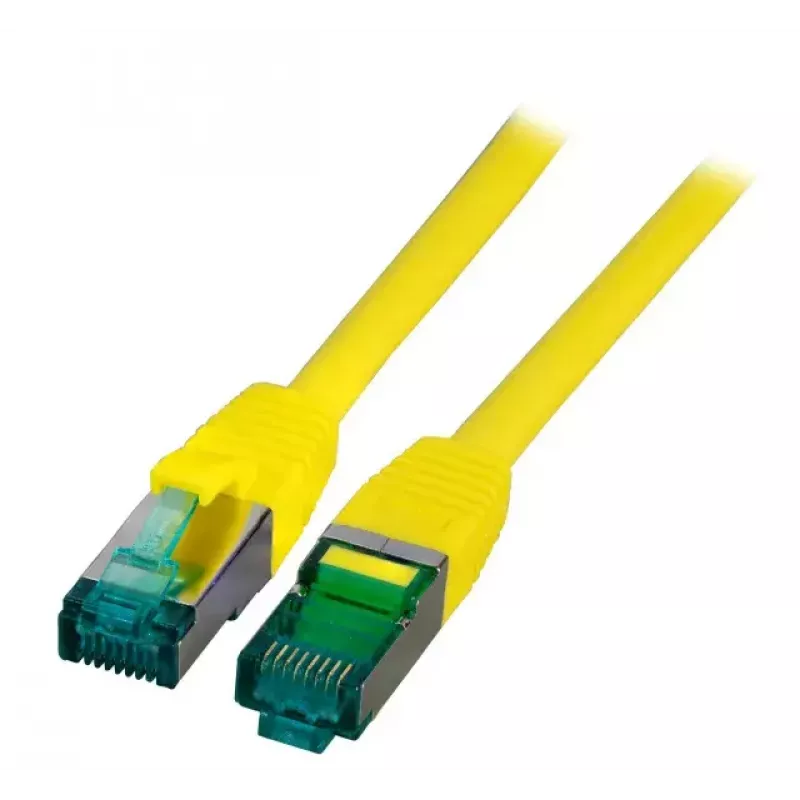 Kabel sieciowy EFB Elektronik MK6001.20Y RJ-45 Cat6a 20m Żółty