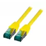 Kabel sieciowy EFB Elektronik MK6001.20Y RJ-45 Cat6a 20m Żółty
