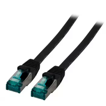 Kabel sieciowy EFB Elektronik MK6001.25B RJ-45 Cat6a 25 m Czarny