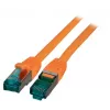 Kabel sieciowy EFB Elektronik MK6001.10O RJ-45 Cat6a 10 m pomarańczowy