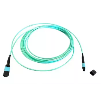 Światłowodowy kabel MTP EFB Elektronik MTPF12MTPFOM3-2-A — OM3, 2 m, 50 µm, Aqua