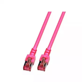Kabel sieciowy EFB Elektronik K5519.40 Cat6 S/FTP (S‑STP) 40 m różowy RJ‑45 ze złotymi stykami