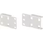 Zestaw do montażu w szafie rack EFB Elektronik PRO-PDU01.TS, obudowa metalowa, biały, 19 cali (48,3 cm), 2 szt.