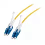 Światłowodowy kabel EFB Elektronik DJP-LCLCOS2-UNI-20 — OS2 jednomodowy, złącza LC–LC, 20 m, pełny dupleks