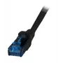 Kabel sieciowy EFB Elektronik K8109SW.3 — 3 m, Cat6a U/UTP, RJ-45 do RJ-45, pozłacane styki, czarny