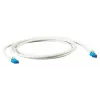 Kabel sieciowy Cat6a U/UTP, EFB Elektronik K8109WS.0, 0,5 m, RJ-45 do RJ-45, pozłacane styki, biały