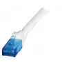 Kabel sieciowy EFB Elektronik K8109WS.3 Cat6a U/UTP 3 m, RJ-45 do RJ-45, pozłacane styki, biały