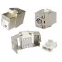 Moduł Keystone EFB Elektronik E-20093, płaska konstrukcja, srebrny, złącze RJ-45