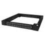 Cokół szafy rack EFB Elektronik 691750TS.88PB, obudowa stalowa, 800×800×100 mm, czarny