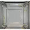 Szafa rack EFB Elektronik PRO-3380GR.G1SV 33U wolnostojąca, IP20, maks. obciążenie 1360 kg, szara
