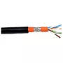 Kabel sieciowy EFB Elektronik 99733.50-CPR Cat7 S/FTP (S-STP) Czarny 50 m