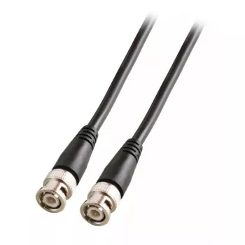 Kabel koncentryczny EFB Elektronik K8360.3V2 RG-59, 3 m, BNC–BNC, czarny