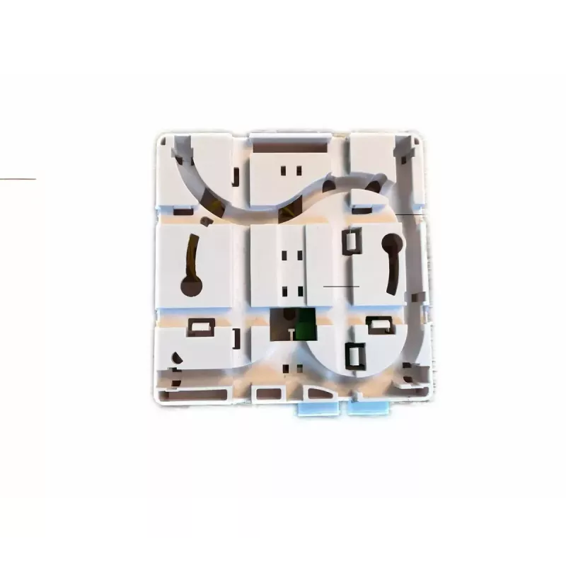 Sieciowa skrzynka przyłączeniowa EFB Elektronik FTTH-BOX-IN-6, obudowa z tworzywa sztucznego, 80×80×28 mm, biała