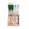 Sieciowa skrzynka przyłączeniowa EFB Elektronik FTTH-BOX-IN-6, obudowa z tworzywa sztucznego, 80×80×28 mm, biała
