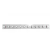 Akcesorium do panelu krosowego EFB Elektronik SB-FP-12SC-S-OM4, montaż w szafie rack 1U, 12 SC OM4, 432×13×43,5 mm, szary