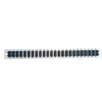 Akcesorium do panelu krosowego EFB Elektronik SB-FP-24SC-D-V-OM4 — montaż w szafie rack 1U, 432×13×43,5 mm, szary